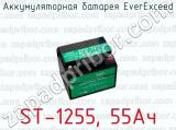 Аккумуляторная батарея EverExceed ST-1255, 55Ач 